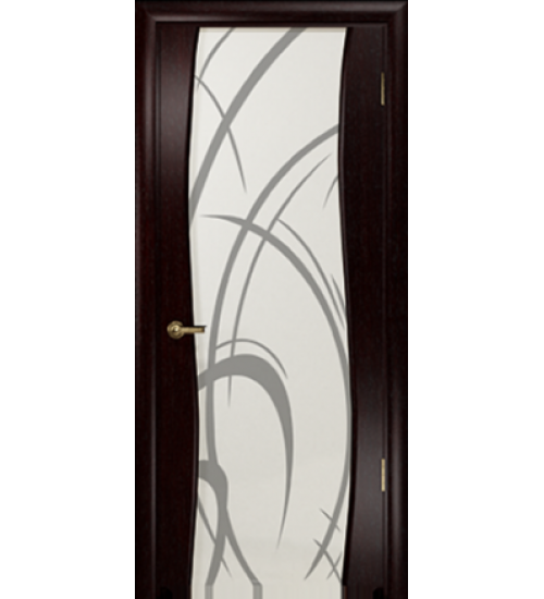 Дверь Милена-4 белый триплекс рисунок