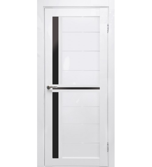 Дверь Медиана белый глянец