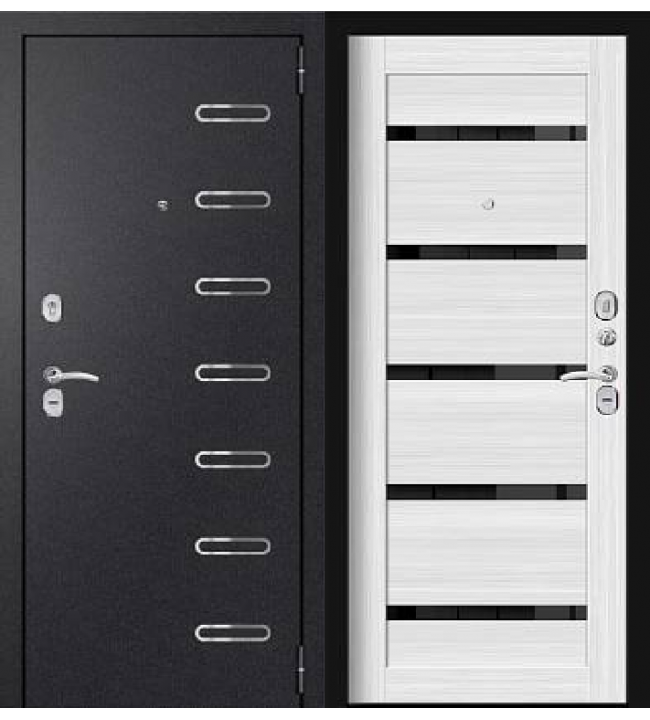 ХИТ 8 NOVA Черный шелк / белый ясень