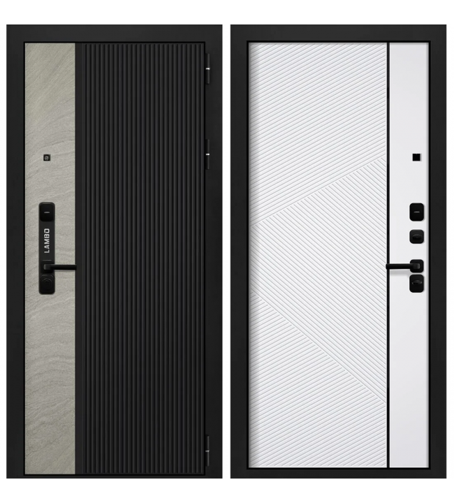 Lambo-2 Черный муар/Белуччи