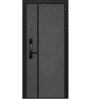 Входная дверь Lambo-4 Графит/Белуччи Входная дверь Lambo-4 Графит/Белуччи