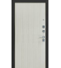 Входная дверь Lukse-503 Платина черная/Капучино Входная дверь Lukse-503 Платина черная/Капучино