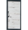 Дверь с терморазрывом БАРИН-2 букле графит/арктик