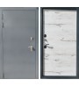 Дверь с терморазрывом БАРИН-2 букле графит/арктик