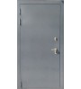 Дверь с терморазрывом БАРИН-2 букле графит/арктик