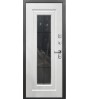 Стальная уличная дверь  TERMO-4 графит стеклопакет