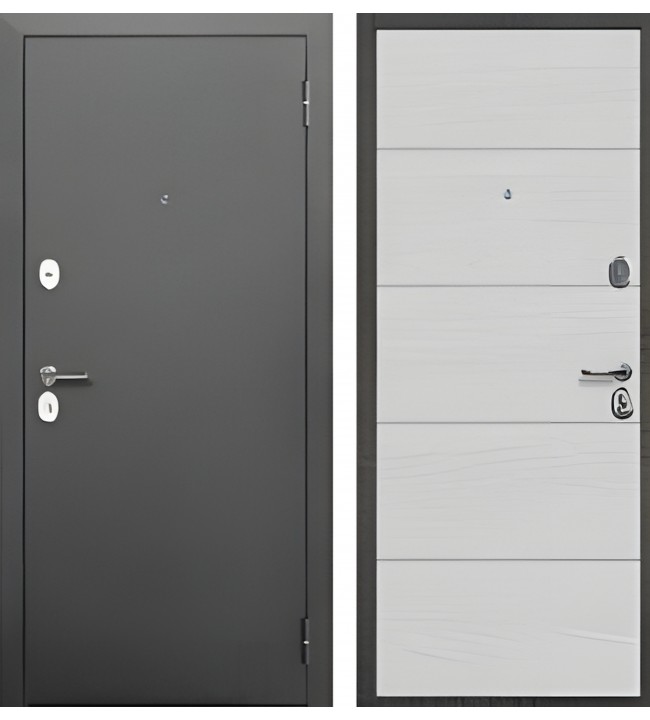 Optima-10 Антик серебро/Акация светлая