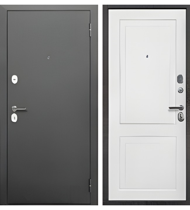 Optima-8 Антик серебро/Белый матовый