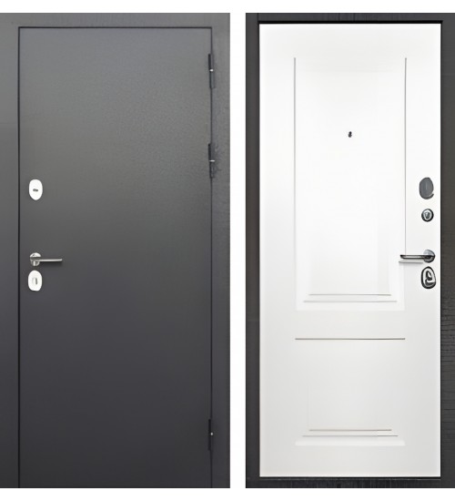 Mega-11 Антик серебро/Белый матовый