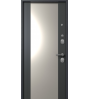 Входная дверь Mega-5 Графит муар/Графит софт
