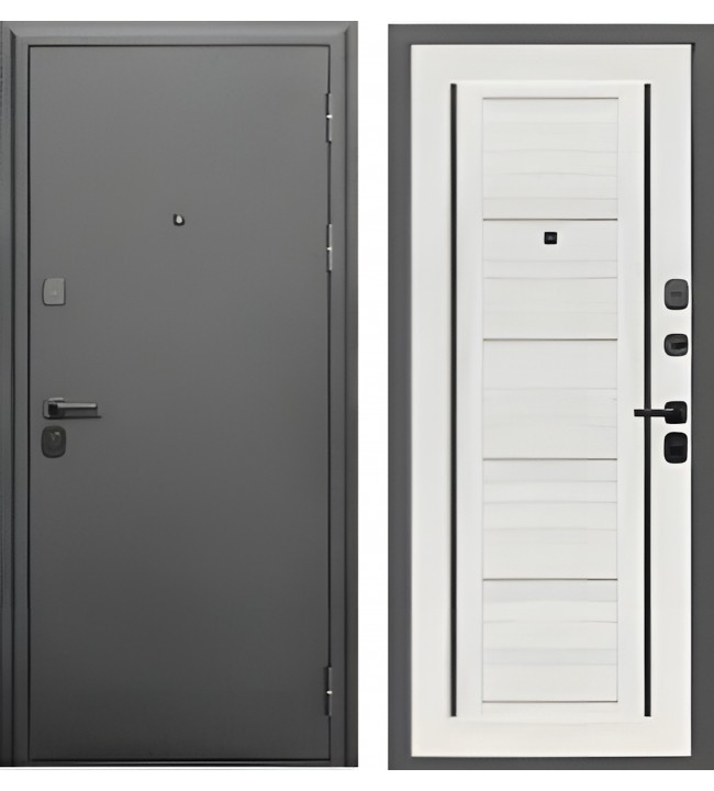 Mega-8 Букле графит/Графит белый