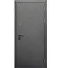 Входная дверь Mega-8 Букле графит/Графит белый
