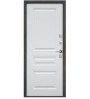 Входная дверь Termo-7 Букле графит / Белый матовый