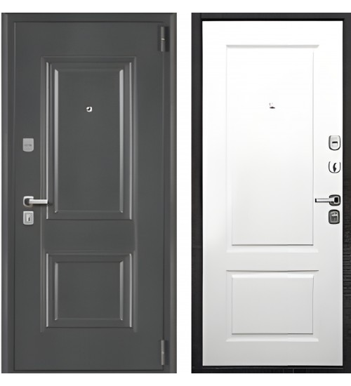 Optima-1 Антик серебро/Белый матовый