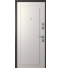 Входная дверь S-2 Графит муар/Белая шагрень