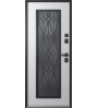 Входная дверь Termo SP-1 Графит Муар/Белый Снег