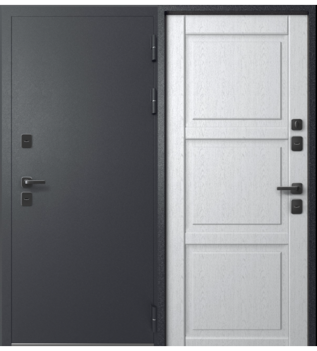 Termo-2 Графит муар/Белый снег