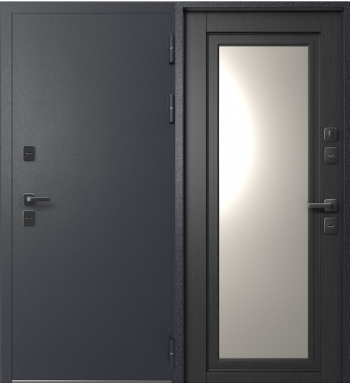 Termo-2 c зеркалом Графит муар/Ясень Дип Графит