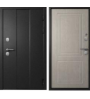 Входная дверь Termo-6 Малыш Чёрный букле/Астана Эш Уайт