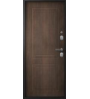 Входная дверь Termo-6 Малыш Чёрный букле/Тиковое дерево