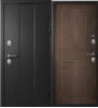 Входная дверь Termo-6 Малыш Чёрный букле/Тиковое дерево