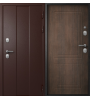 Входная дверь Termo-6 Антик медь/Тиковое дерево