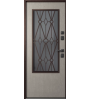 Входная дверь Termo SP-30 Шоколадный муар/Астана Эш Уайт