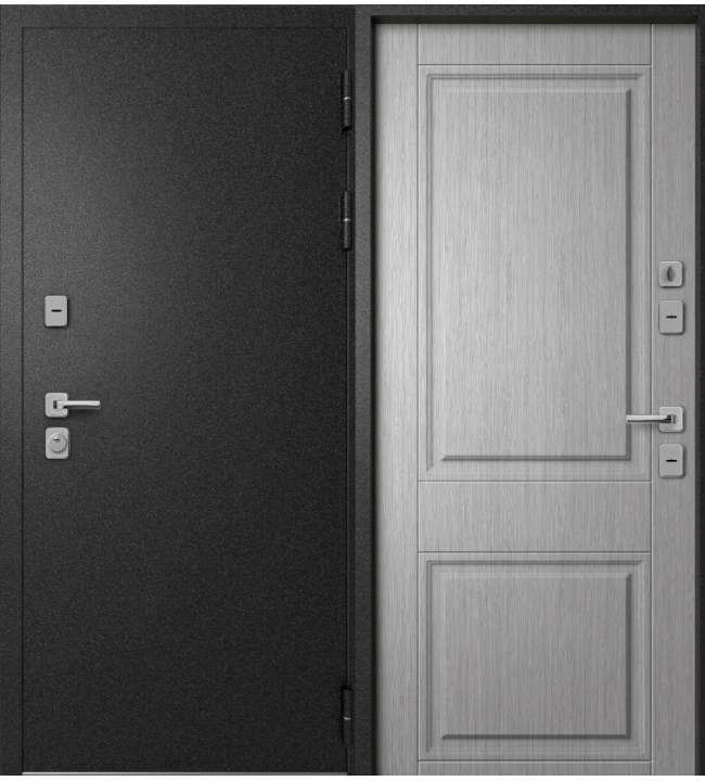 Termo-4 Черный Букле/Ривьера Милк