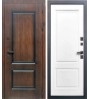 Входная дверь TermoWOOD-2 Грецкий орех/Белый матовый