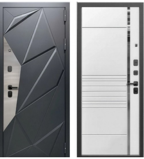 WOOD-3 Чёрный/Белый матовый