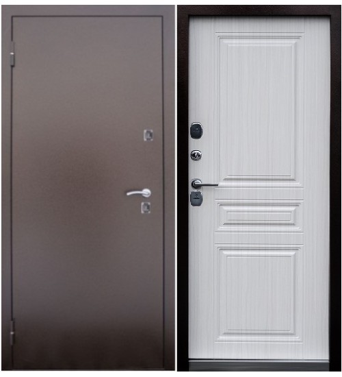 Входная дверь Эталон Агат-4 термо шоколадный муар 1,4мм