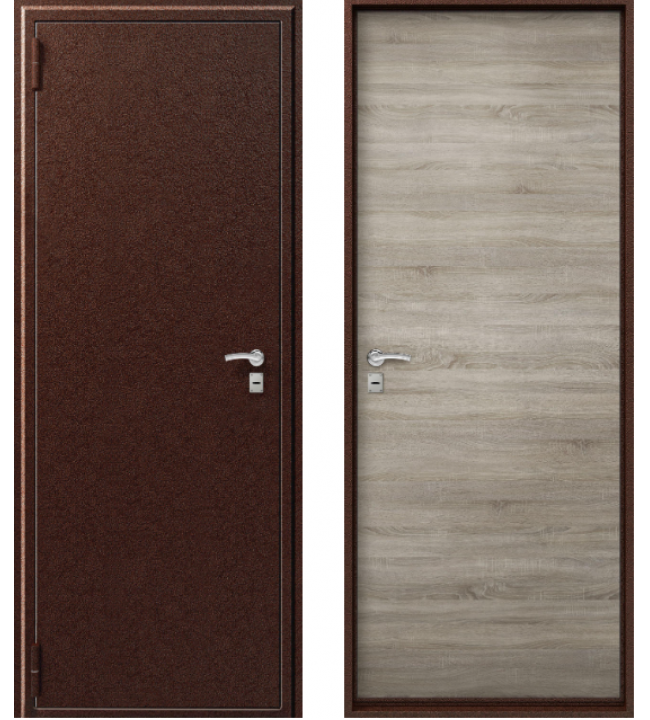 О-10 Медь антик/Дуб светлый