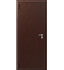 Металлическая дверь О-10 Медь антик/Дуб светлый