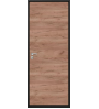 Металлическая дверь О-10 Медь антик/Дуб табак