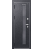 Металлическая дверь Т-10 Антрацит муар/Ясень пепельный Металлическая дверь Т-10 Антрацит муар/Ясень пепельный
