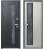 Металлическая дверь Т-10 Антрацит муар/Ясень скандинавский Металлическая дверь Т-10 Антрацит муар/Ясень скандинавский