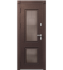 Стальная дверь с терморазрывом Т-1 Premium Центурион Шоколадный муар/Кашемир грей