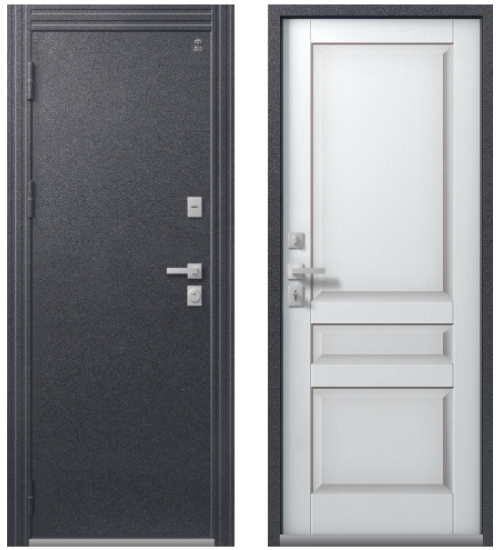 Т-2 Антрацит муар/Кашемир белый