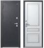 Входная дверь Центурион термо Т-2 Антрацит муар/Кашемир белый Входная дверь Центурион термо Т-2 Антрацит муар/Кашемир белый
