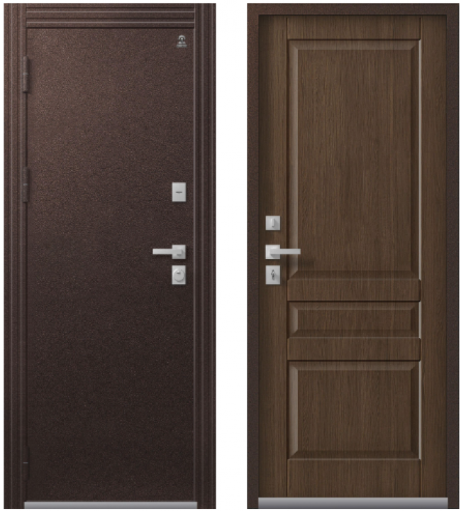 Т-2 Шоколадный муар/Дуб янтарный