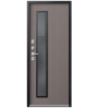 Металлическая дверь Т-20 Черный муар/Софт ясень грей Металлическая дверь Т-20 Черный муар/Софт ясень грей
