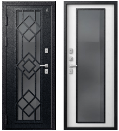 Т-21 Черный муар/Софт ясень белый