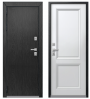 Стальная дверь с терморазрывом Т-3 Premium Центурион Шоколадный муар/Кашемир белый