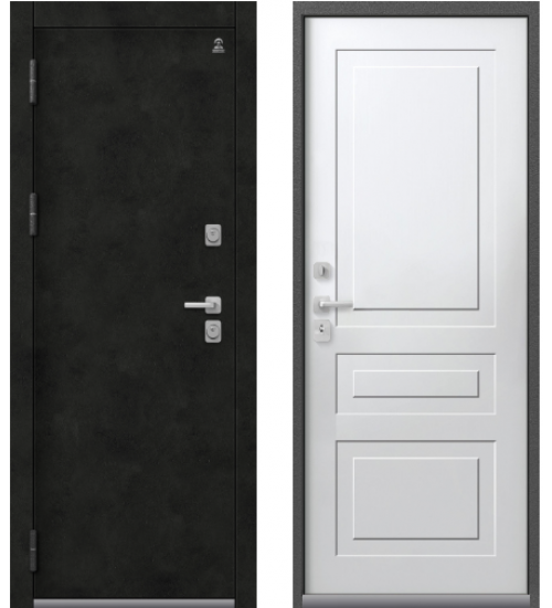 Т-9 Антрацит муар/Кашемир белый