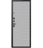 Входная дверь V-18 Кашемир графит/Кашемир сильвер