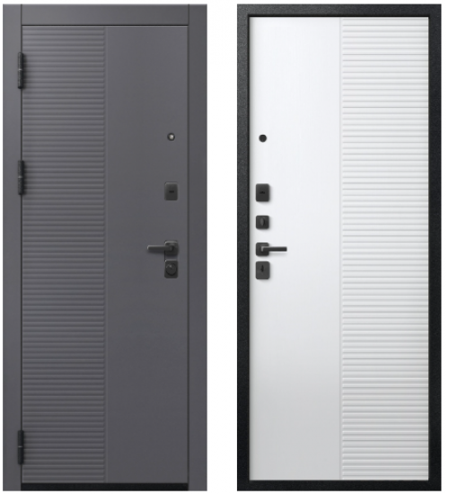 V-18 Кашемир графит/Кашемир белый