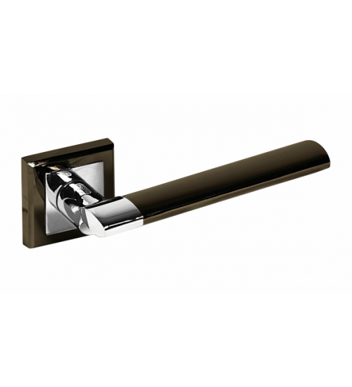Ручка дверная 219BH/PC Palidore черный никель/хром