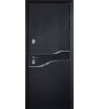 Дверь с терморазрывом Амакс термо черный шелк/бетон графит