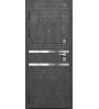 Дверь Центурион, С-109, серый муар-серый камень/софт белый