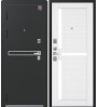 Металлическая дверь, Центурион, LUX-3, черный муар/сноу